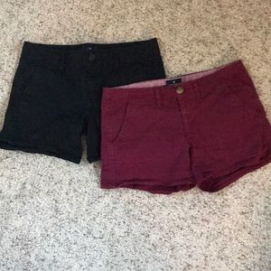 Black and burgundy $27 for both or $15 for one